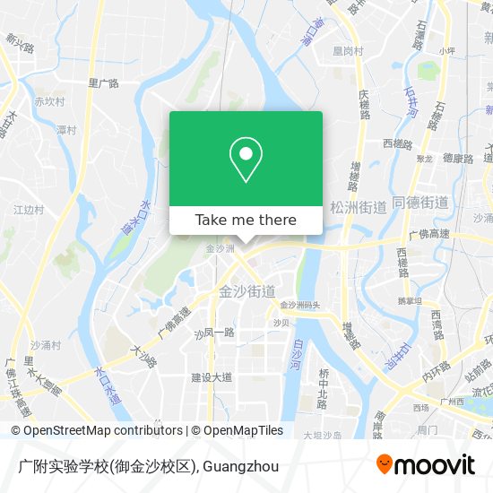 广附实验学校(御金沙校区) map