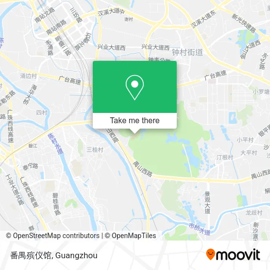 番禺殡仪馆 map
