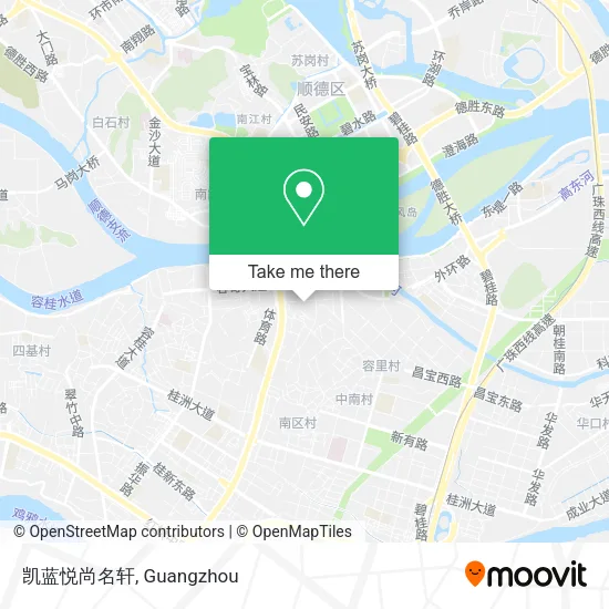 凯蓝悦尚名轩 map
