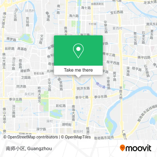 南师小区 map