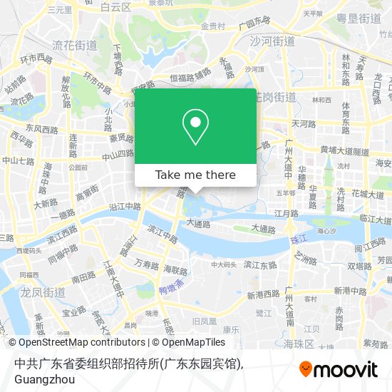 中共广东省委组织部招待所(广东东园宾馆) map