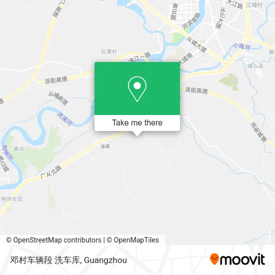 邓村车辆段 洗车库 map