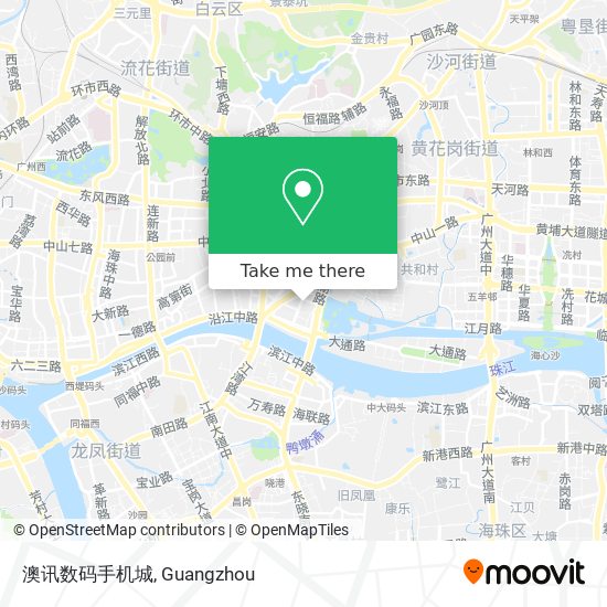 澳讯数码手机城 map