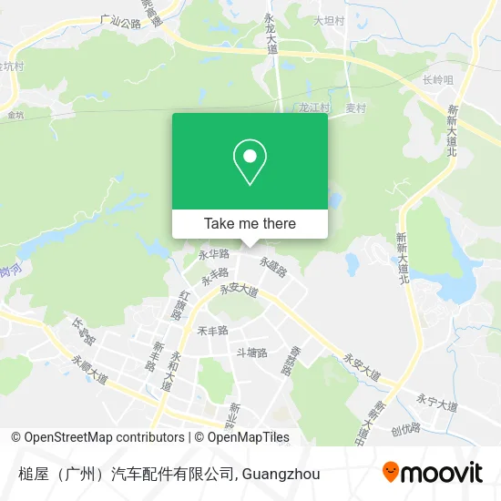 槌屋（广州）汽车配件有限公司 map
