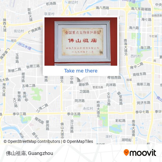 佛山祖庙 map