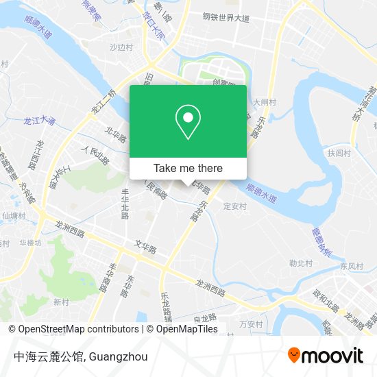 中海云麓公馆 map
