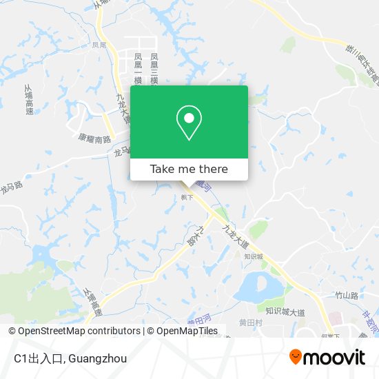 C1出入口 map