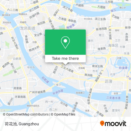 荷花池 map