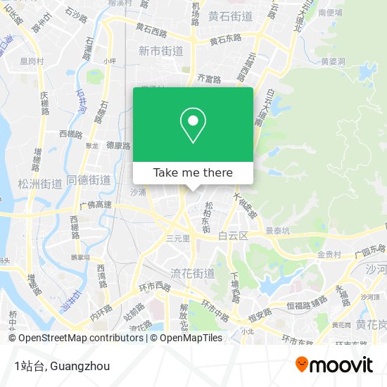 1站台 map