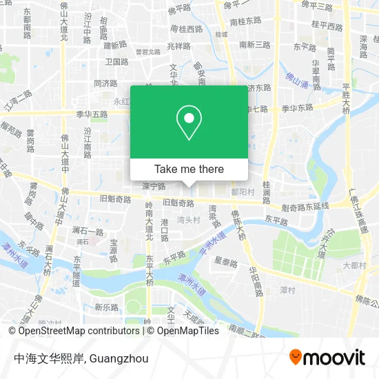 中海文华熙岸 map