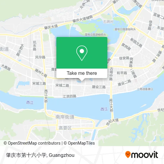 肇庆市第十六小学 map