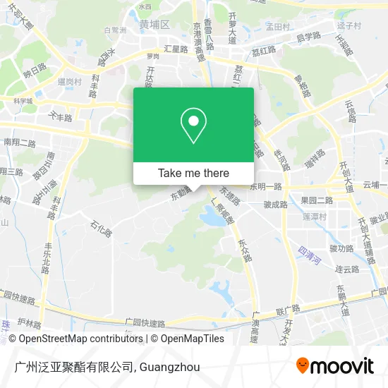 广州泛亚聚酯有限公司 map