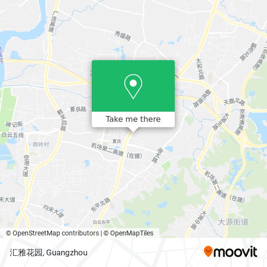 汇雅花园 map