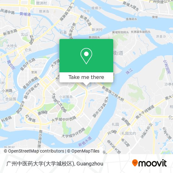 广州中医药大学(大学城校区) map