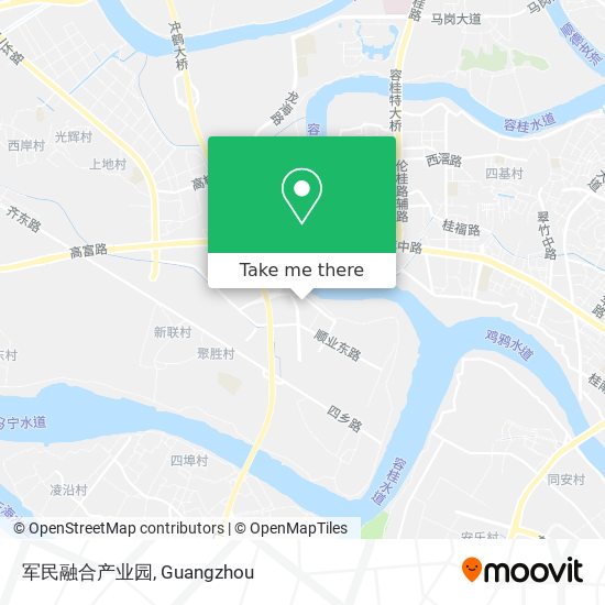 军民融合产业园 map