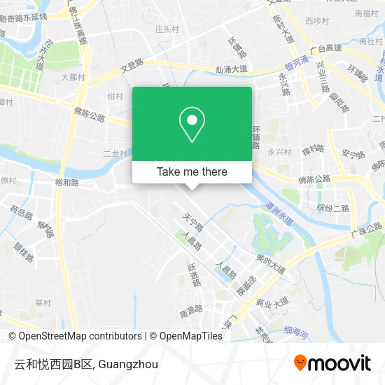 云和悦西园B区 map