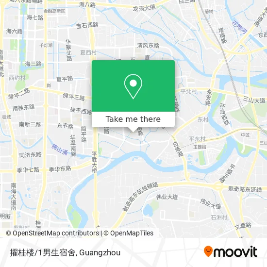 擢桂楼/1男生宿舍 map