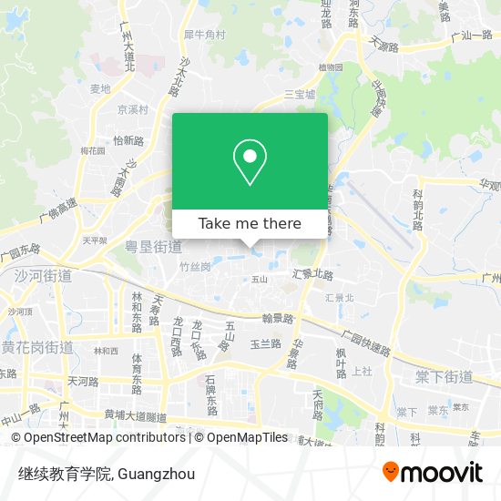 继续教育学院 map
