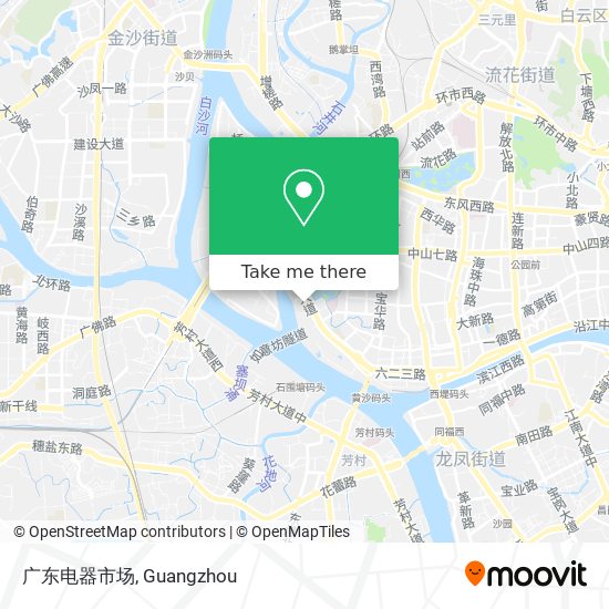 广东电器市场 map