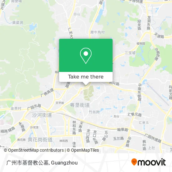 广州市基督教公墓 map
