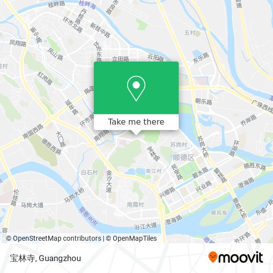 宝林寺 map