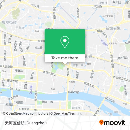 天河区信访 map