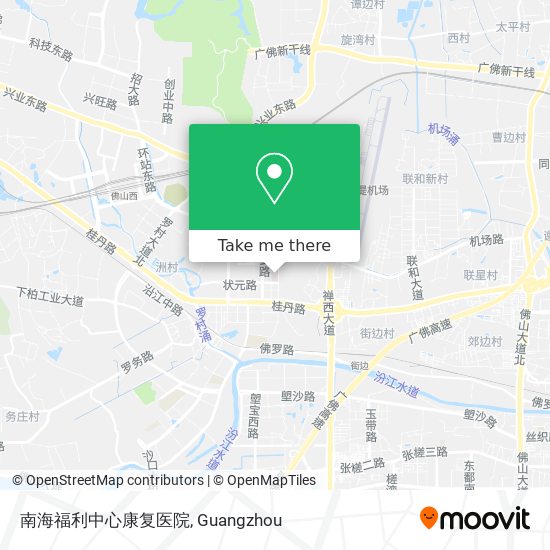 南海福利中心康复医院 map