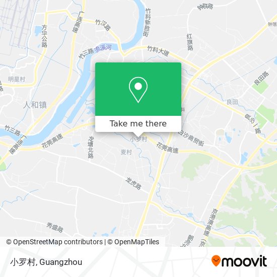 小罗村 map