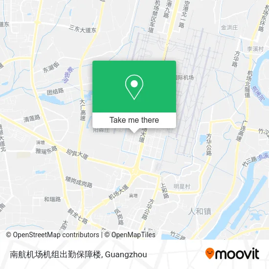 南航机场机组出勤保障楼 map