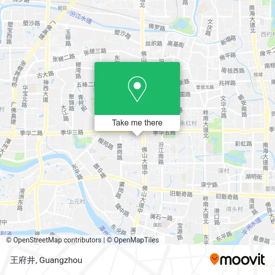 王府井 map