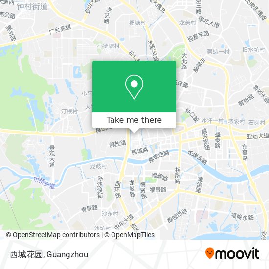 西城花园 map