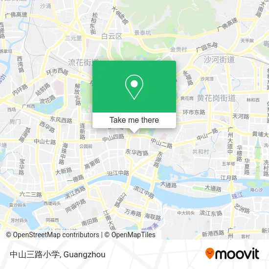 中山三路小学 map