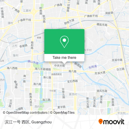 滨江一号 西区 map