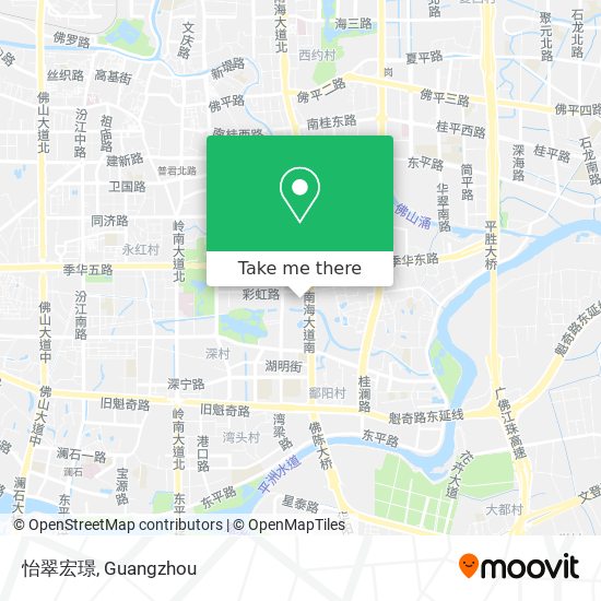 怡翠宏璟 map