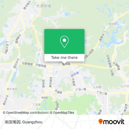 南国葡园 map