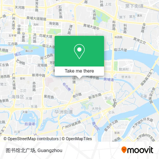 图书馆北广场 map