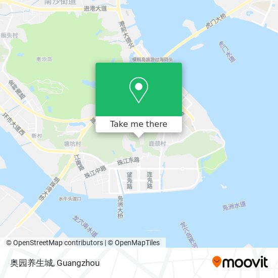 奥园养生城 map