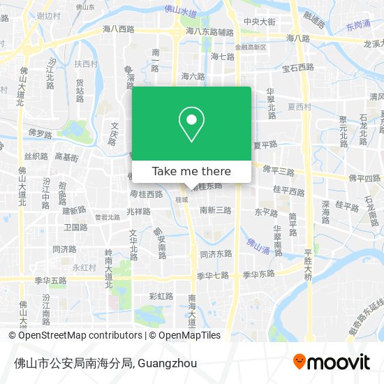 佛山市公安局南海分局 map
