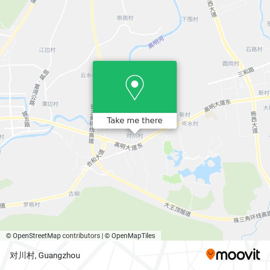 对川村 map