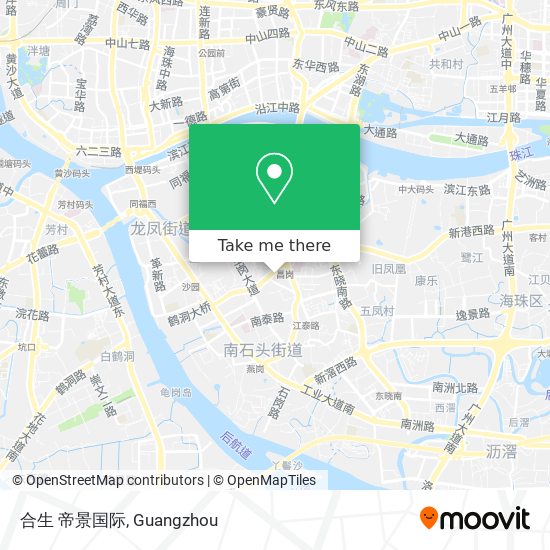 合生 帝景国际 map