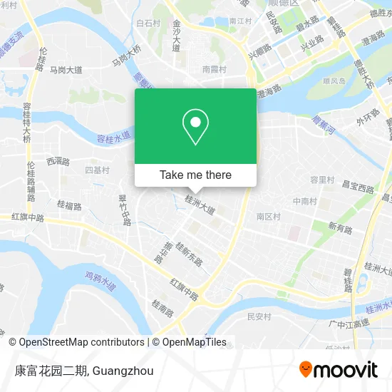 康富花园二期 map