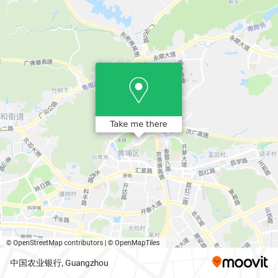 中国农业银行 map