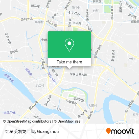 红星美凯龙二期 map