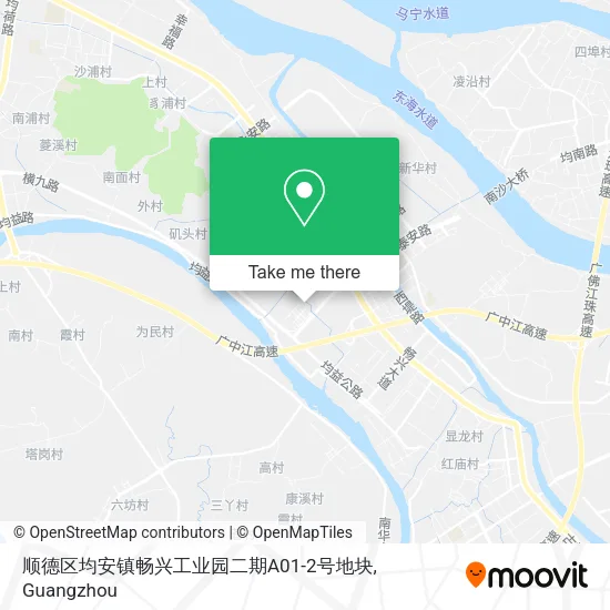 顺德区均安镇畅兴工业园二期A01-2号地块 map