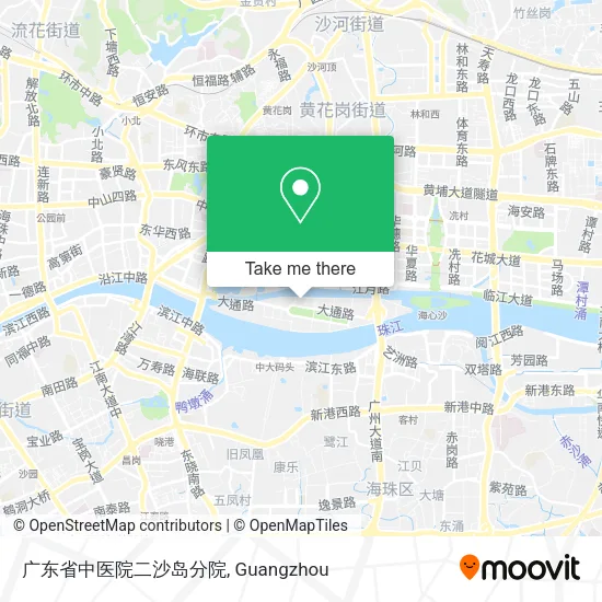 广东省中医院二沙岛分院 map