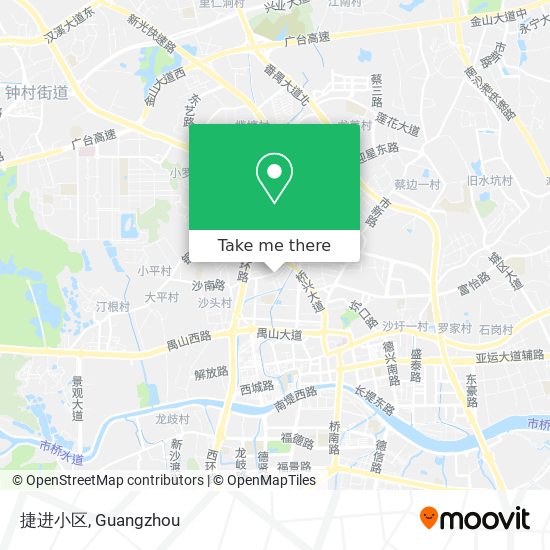 捷进小区 map