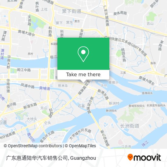 广东惠通陆华汽车销售公司 map