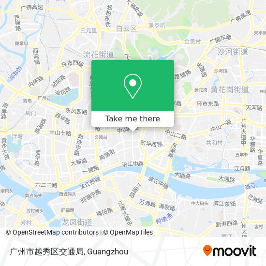 广州市越秀区交通局 map