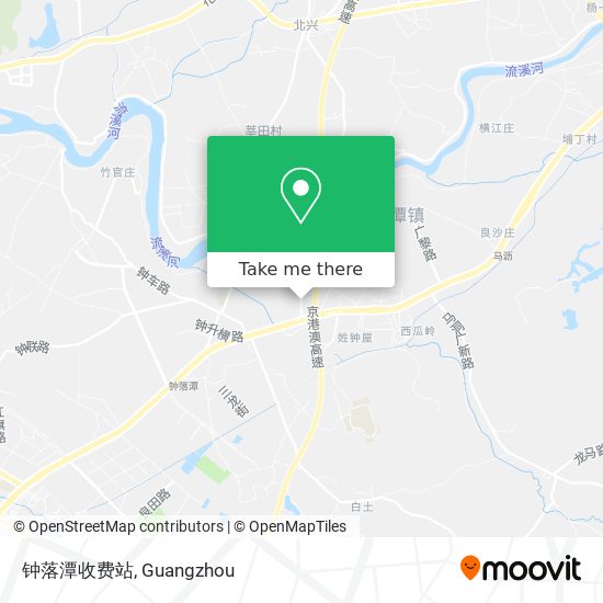 钟落潭收费站 map