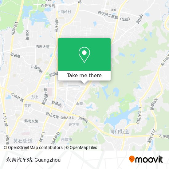 永泰汽车站 map